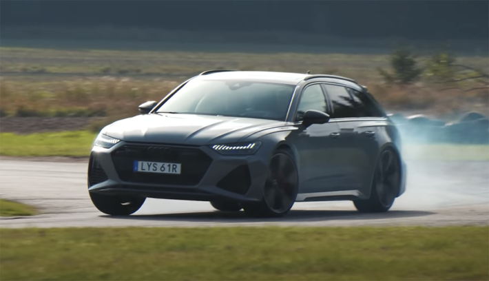 Audi RS6 test