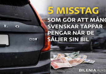 Misstag sälja bil